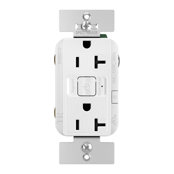 Legrand WNRR20 Smart 20A Outlet with Netatmo