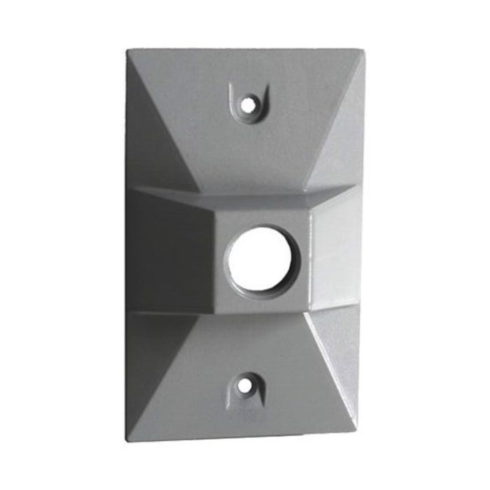Westgate WRE-1 One Gang Rectangular Cover, 1/2" Trade Size, 1 Outlet Hole