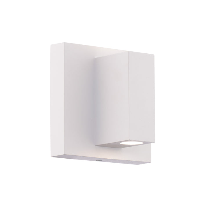WAC WS-W230205 Vue 9W LED Outdoor Up/Down Wall Sconce, CCT Selectable, 250 Lm, 120V