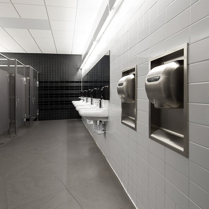 Excel Dryer XLERATOR  High Efficiency Automatic Hand Dryer, Surface Mount, 8 Second Dry Time