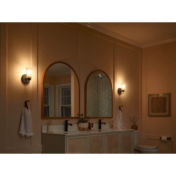 Kichler 52437 Stamos 1-lt 8" Tall Wall Sconce