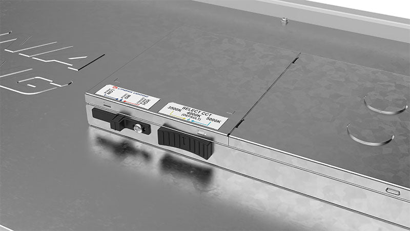 Lithonia Contractor Select CPANL 1x4 LED Flat Panel,  Switchable Lumen & CCT, Up to 4400 LM, 120-277V