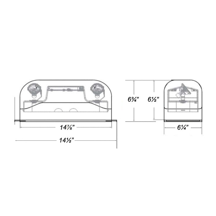 Westgate ELN4X 15W LED 6V Emergency Light