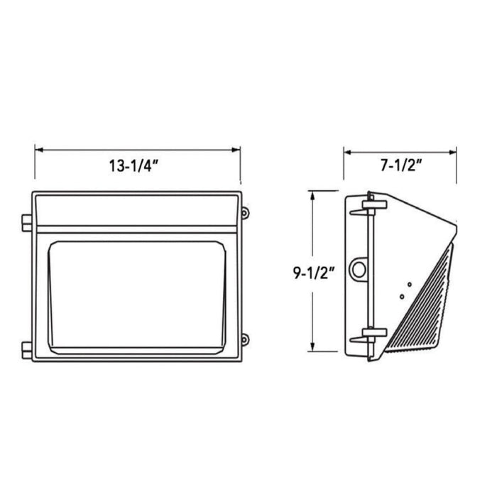Westgate WML 80W LED Non-Cutoff Wall Packs