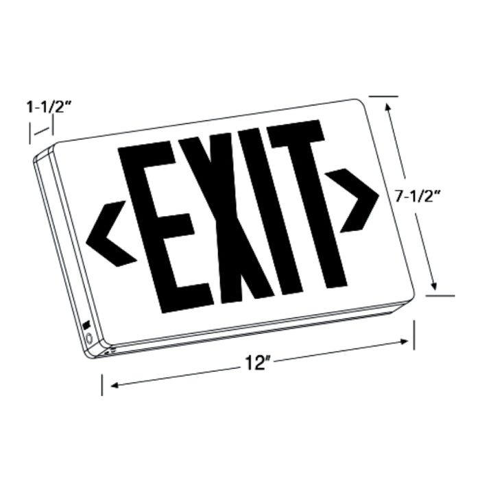 Westgate XT-EM LED Exit Sign