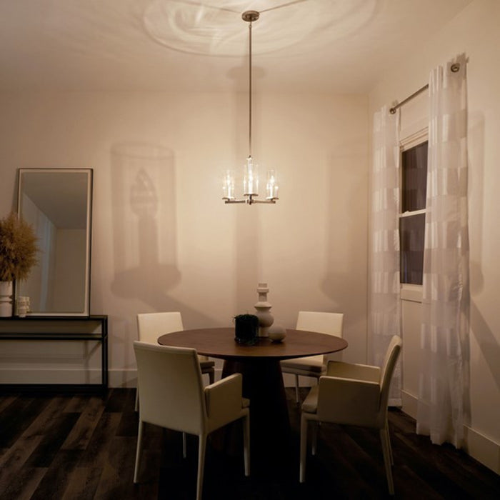 Kichler 43997 Crosby 3-lt 18" Chandelier/Semi Flush