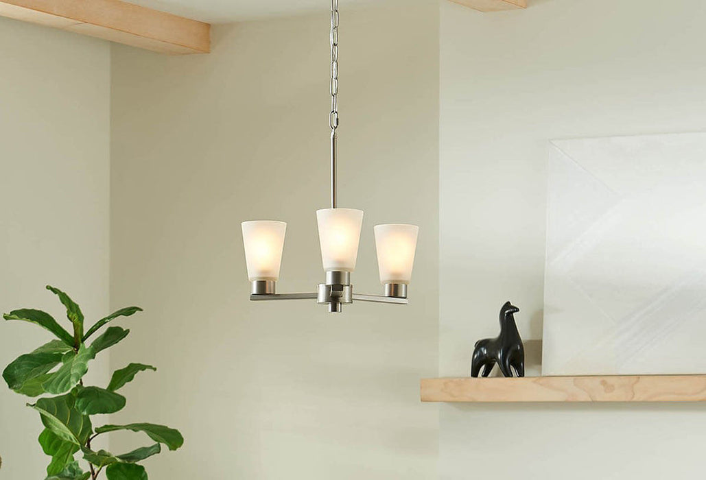 Kichler 52435 Stamos 3-lt 18" Chandelier