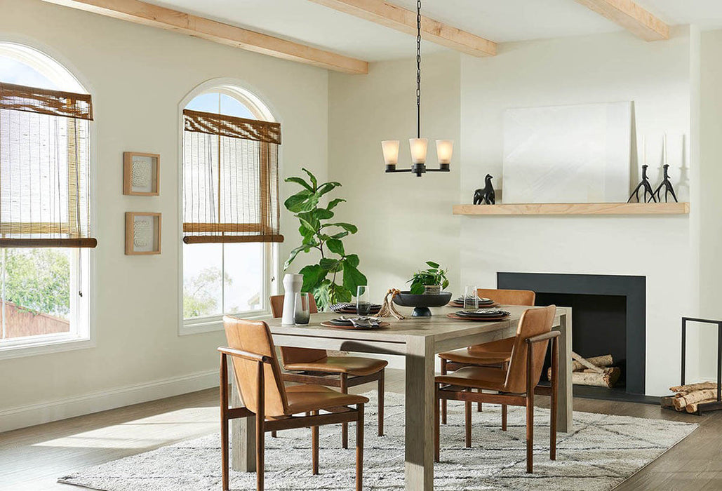 Kichler 52435 Stamos 3-lt 18" Chandelier