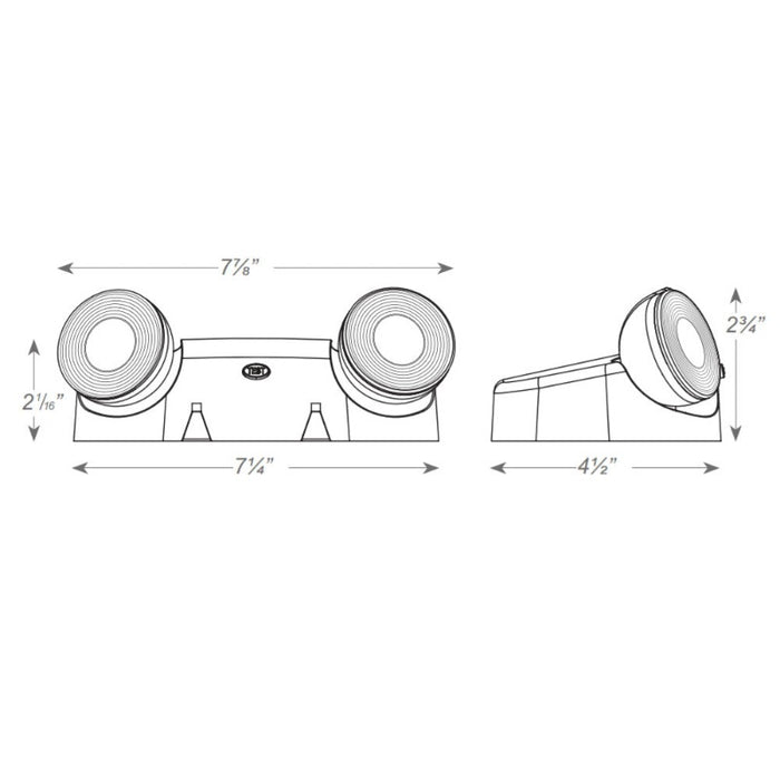 Lithonia Contractor Select EU2L LED Emergency Light