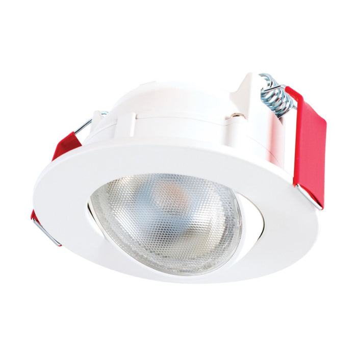 Halo HLA3 3" 8.5W, Round LED Directional Downlight with Remote Driver / Junction Box, 500 Lumens, 90CRI, 120V