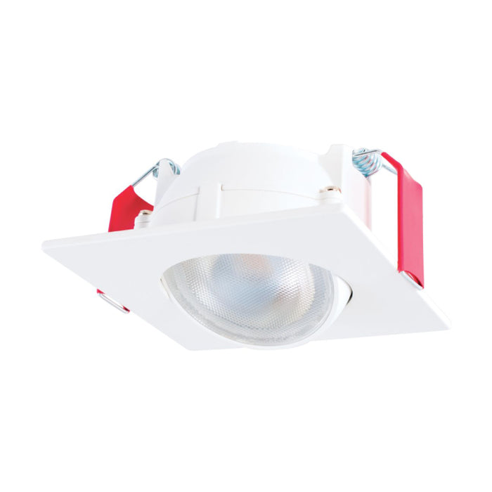 Halo HLA3S 3" 8.6W, Square LED Directional Downlight with Remote Driver / Junction Box, 500 Lumens, 90-CRI, 120V