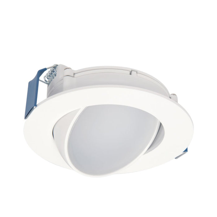 Halo HLA4 4" Round LED Adjustable Canless Direct Mount with Remote Driver/Junction Box, 600 Lumens, 90CRI, 120V