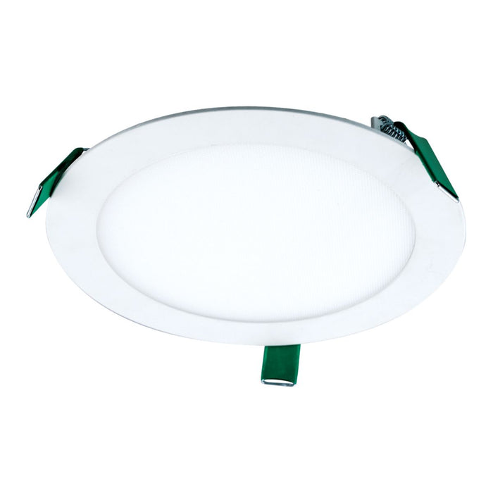 Halo HLB 8" 31W  Slim Low Glare Canless LED Lens Downlight, 1400/1900/2400 lm, 27/30/35/40/5000K Selectable, 120/277V, Matte White