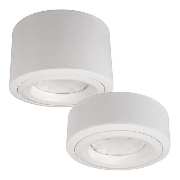 Halo PR6S 6" LED Surface Mount Downlight, Field Selectable 1000-2000 Lumens