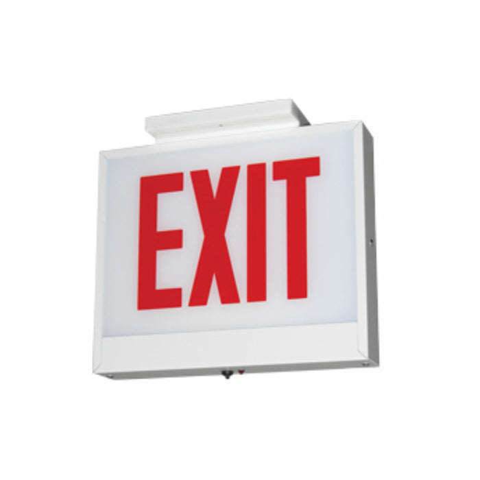 Lithonia LXC LED Exit Sign with Battery Backup , Single Face