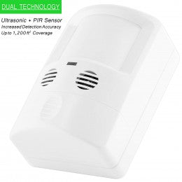 Enerlites MDW-V 150° Line Voltage Dual-Technology Occupancy Wall Mount Sensor, Single Pole