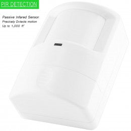 Enerlites MPW-V 150° Line Voltage PIR Occupancy Wall Mount Sensor, Single Pole
