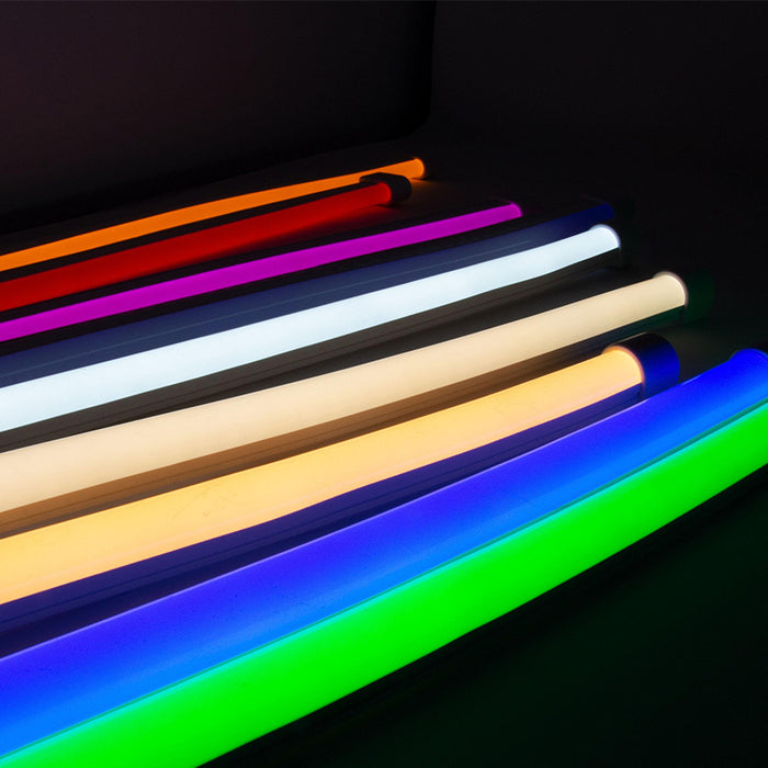 Diode LED Neon Blaze 24V 1.22W/ft. Diffused Top/Side Bending LED Strip Light Wet Location, 65.6 ft.