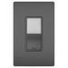 Black Switch w/ Plate 