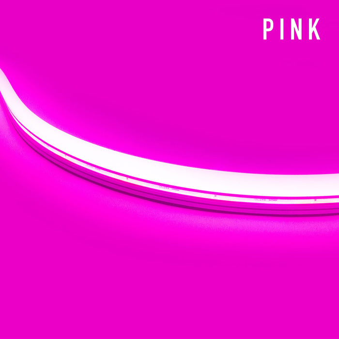 Diode LED Neon Blaze 24V 1.22W/ft. Diffused Top/Side Bending LED Strip Light Wet Location, 65.6 ft.
