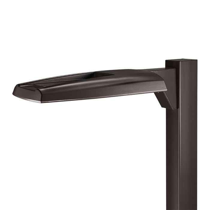 Lumark Prevail 53W LED Area Luminaire 7100 Lunens, 4000K  Standard Mounting Arm, 120-277V