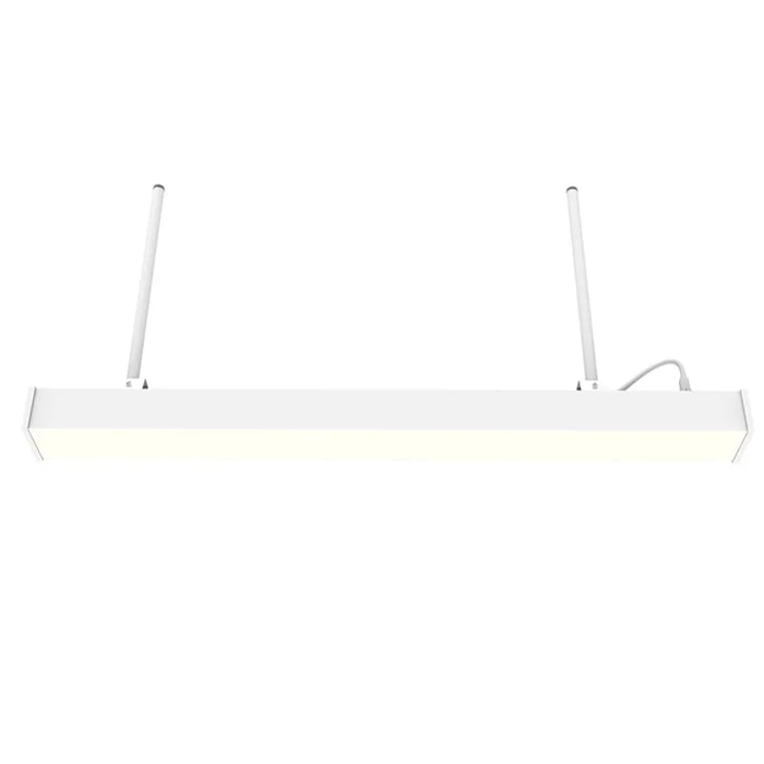 Westgate SCX4 4-ft 40W/60W/80W  4" Width, LED Suspended Linear Light, CCT Selectable