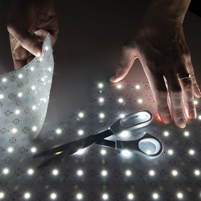 Diode LED PuraLight LED Flex Sheet, Indoor Version 32W, 3480 Lumens, 20"X9" 12V