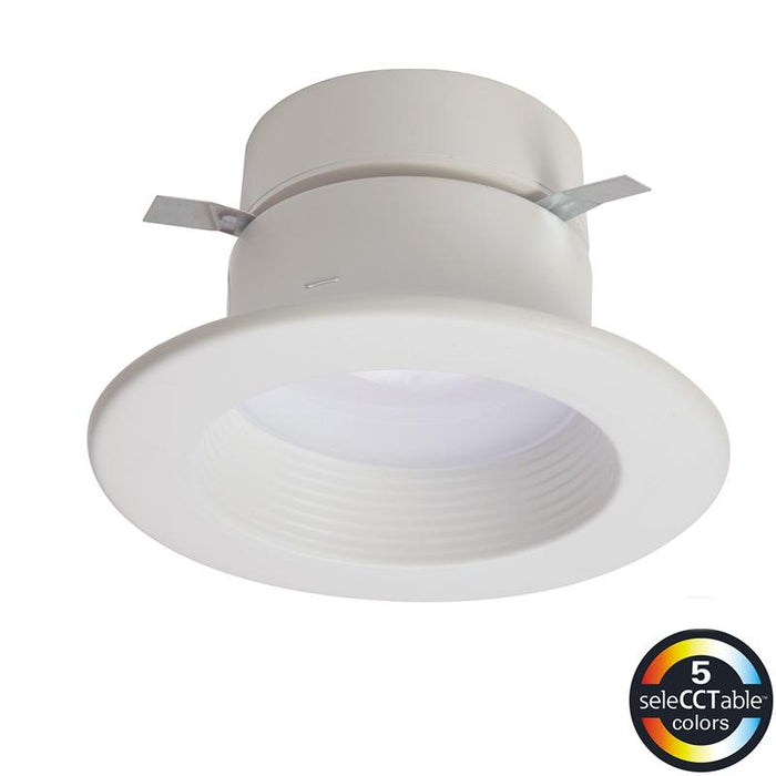 Halo RL4 4" All-Purpose 14W LED Retrofit Module, 5CCT Selectable, 900 Lumens, 120V, Matte White