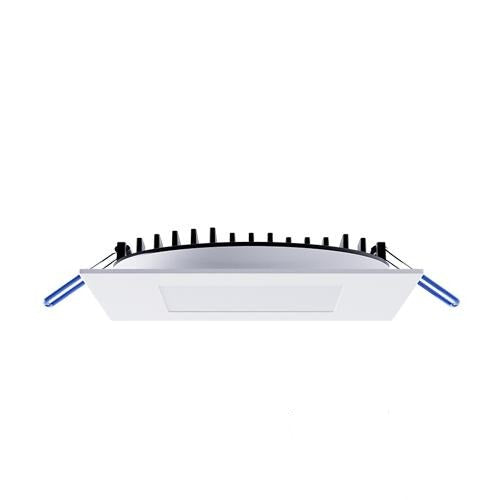 Elite RL876 8" Canless LED Square Slim Downlight, CCT Selectable,1400 Lumens, 120V
