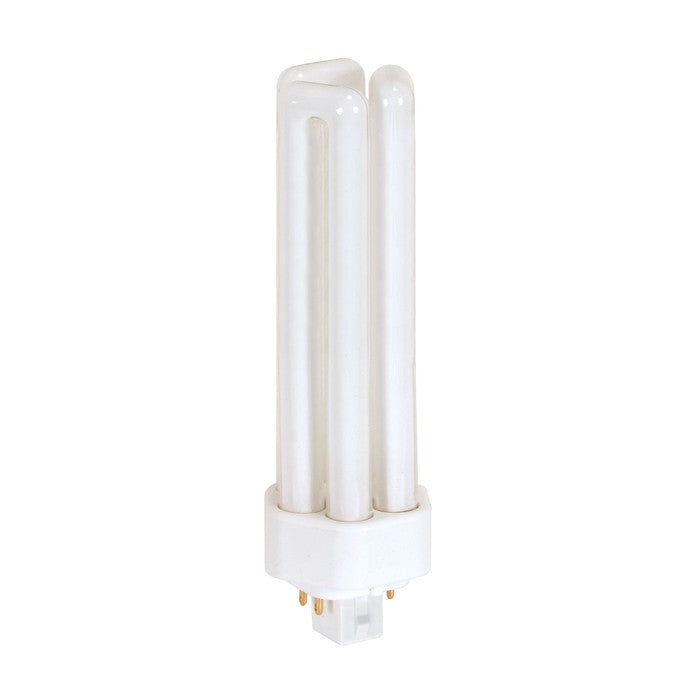 Satco S8353 42W T4 Triple Tube 4-Pin CFL Bulb, 2700K