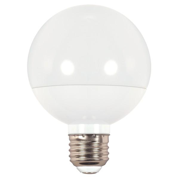 Satco S28576 4W G25 Dimmable LED Bulb - E26 Base, 3000K