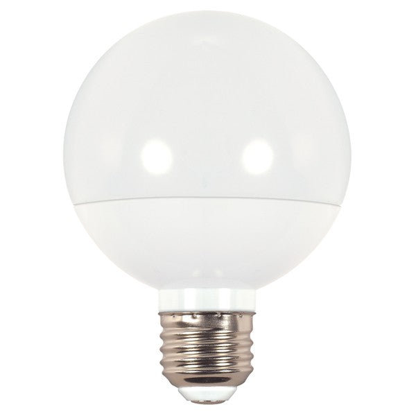 Satco S29619 4W G25 Dimmable LED Bulb- E26 Base, 2700K