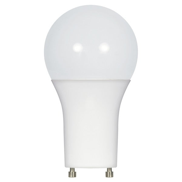 Satco S9707 10W A19 Dimmable LED Bulb,  2700K- GU24 Base