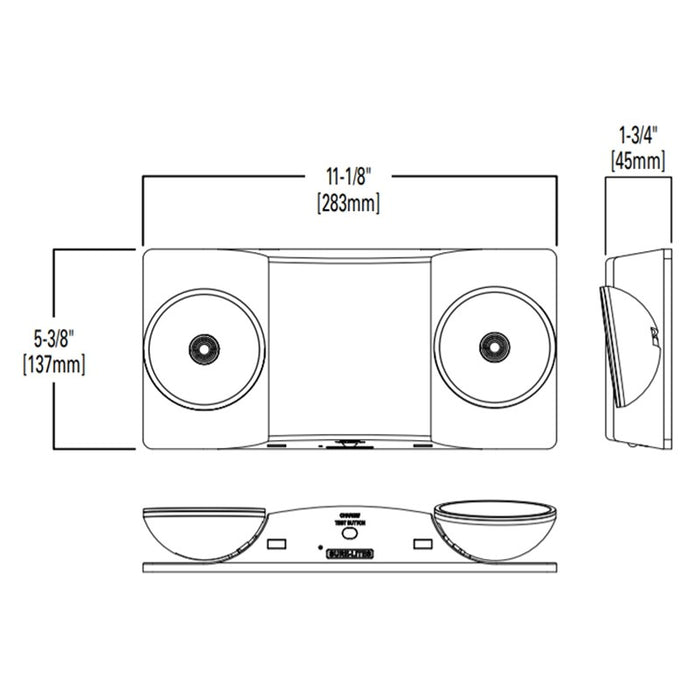 Sure-Lites SEL Series 17 Feet Coverage LED Emergency Light