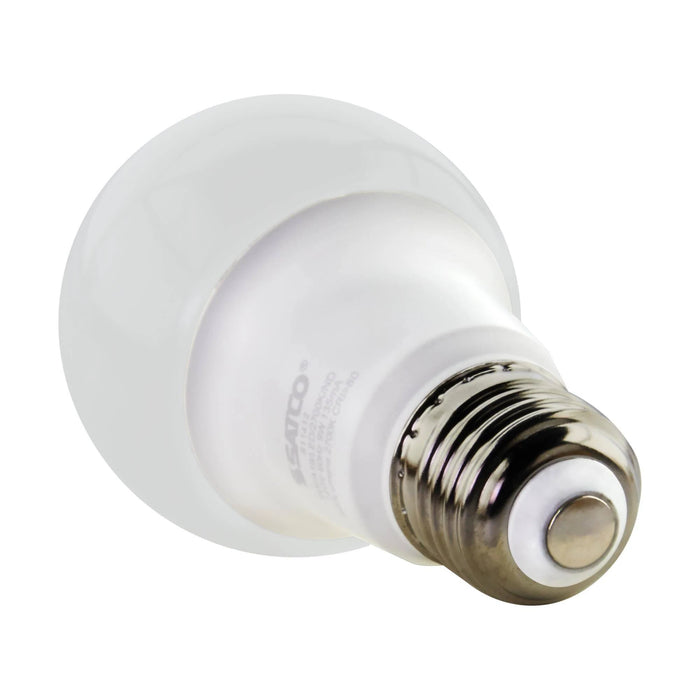 Satco S11413 9 Watt A19 LED; 4000K; Medium base; 220 deg. Beam Angle; 100-Contractor Pack
