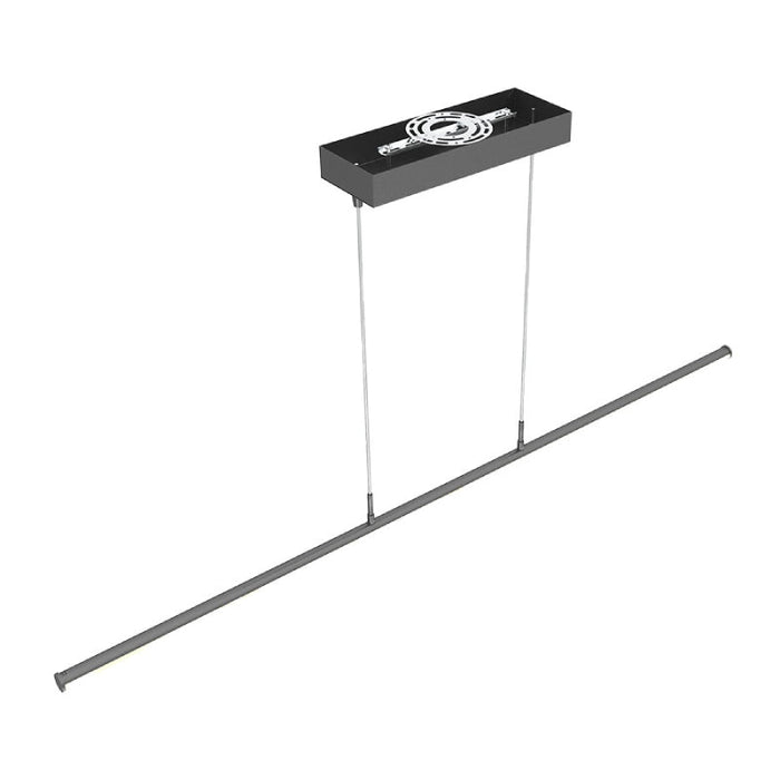 Westgate SDTL 8-ft 40W/50W/60W LED Linear Tube Decorative Suspension Light, CCT Adjustable
