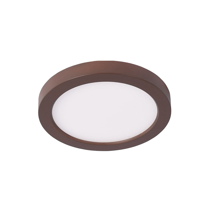WAC FM-05RN 5" Round LED Outdoor Ceiling Mount, 3000K
